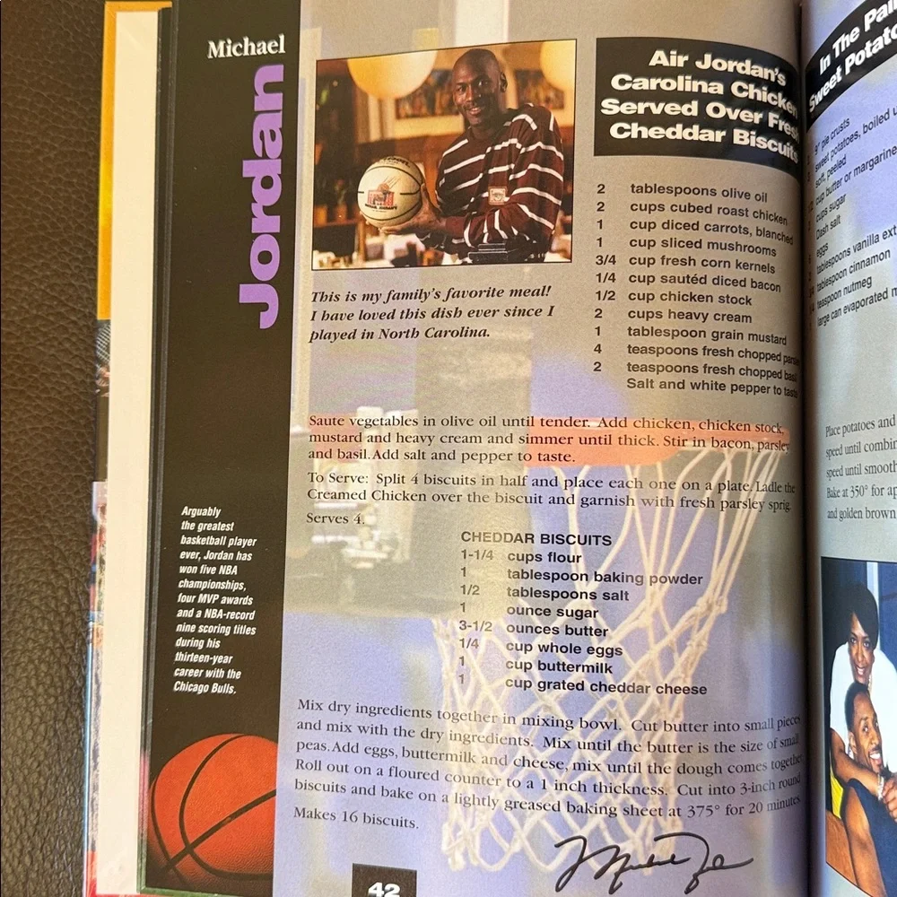 Vintage 1997 Collectible “All-Star Feast Cookbook” Compiled by Wendy Diamond